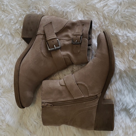 DV Dolce Vita Ankle boots, Strappy, Tan Color, Womens Size 6 - Picture 5 of 7